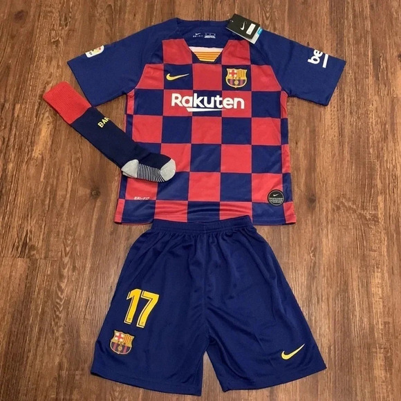 NIKE  Soccer Jersey & Shorts Set Long Socks Griezmann FBC Medium New - Picture 1 of 9